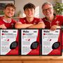 Personalised Wales Rugby Print – Custom Season Gift For Welsh Rugby Fans, thumbnail 2 of 12
