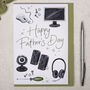 Computer Gaming Father's Day Greeting Card, thumbnail 1 of 3