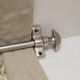 Nickel Stair Rods With Mushroom Finials, thumbnail 1 of 7