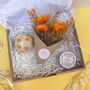 Orange Dried Flower And Candle Gift Box, thumbnail 2 of 4