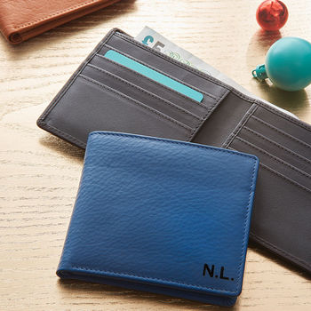 Personalised Men's Leather Billfold Wallet, 5 of 12
