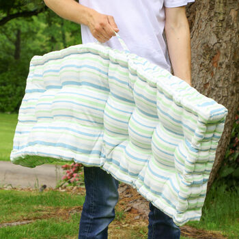 Tenby Stripe Garden Seat Pad Collection, 5 of 6