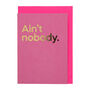 'Ain't Nobody' Streamable Song Card, thumbnail 1 of 2