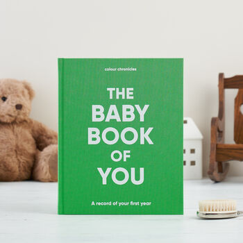 The Baby Book Of You And The Book Of You Set Green, 2 of 11