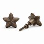 Vintage Brass Star Fish Drawer Knob, thumbnail 1 of 8
