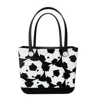 Football Design Tote Crocbagg Ladies Football And Mum’s, 3 of 6