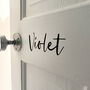 Personalised Name Door Sticker, thumbnail 5 of 7