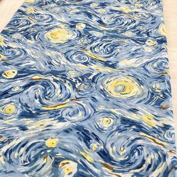 Starry Night Print Scarf, 2 of 6