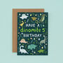 Any Age Dinosaur Birthday Card, Boys Birthday Card, thumbnail 6 of 9