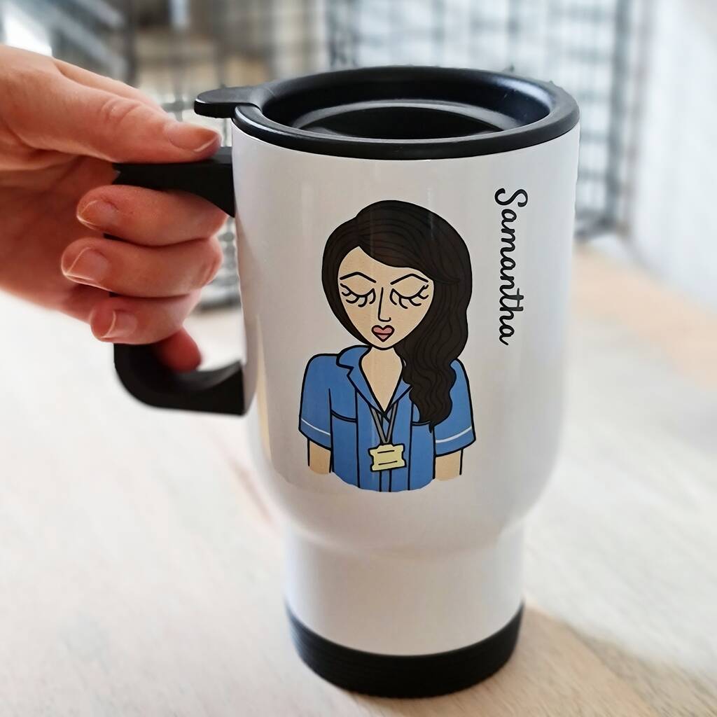 Personalised Nurse, Doctor And Midwife Travel Mug, 1 of 4