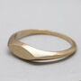 9ct Gold Signet Ring For Women, thumbnail 2 of 11