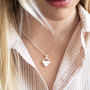 Heart Spinner Personalised Name Necklace, thumbnail 3 of 9