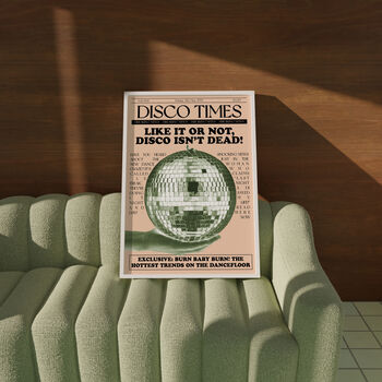 Disco Newspaper Poster, 8 of 9