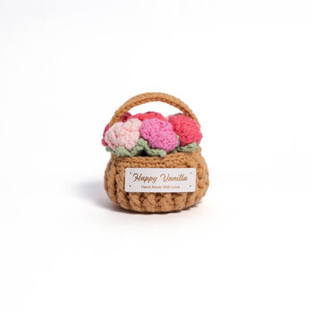 Handmade Crochet Flower Basket Collection, 2 of 3
