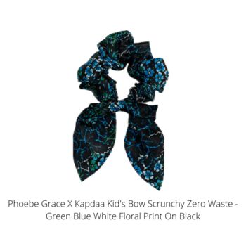 Sustainable Kids Hair Accessories Bow Scrunchies, 7 of 12