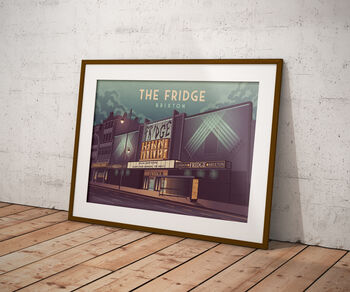 The Fridge Nightclub London Travel Poster Art Print, 5 of 8