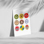 Brentford Football Beer Mats Print, thumbnail 2 of 4