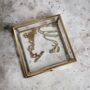 Antique Glass And Gold Finish Jewellery Box, thumbnail 7 of 10