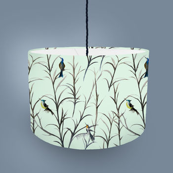 Birdy Drum Lampshade *Free Delivery*, 2 of 9