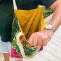 Reversible Large Cotton Tropical Beach Shoulder Bag, thumbnail 11 of 12