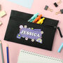 Personalised Good Vibes Pencil Case For Girl, thumbnail 1 of 2