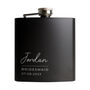 Personalised Wedding Hip Flask With Gift Box, thumbnail 7 of 10