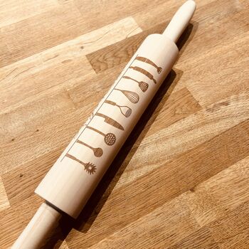 Personalised My Kitchen Rolling Pin, 6 of 8