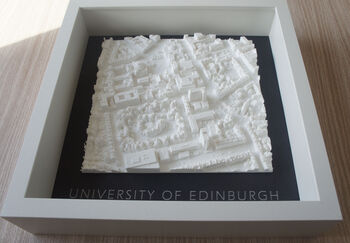 Graduation Gift University Of Edinburgh 3D Printed Map, 3 of 6