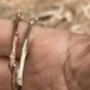 Solid Gold Stackable Rose Twig Bangle, thumbnail 8 of 12