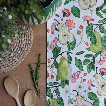 Primrose Pear Tea Towel, 3 of 3
