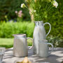 Richmond Washed Stone Pitcher Jug Vases, thumbnail 1 of 8