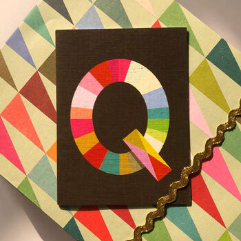 Mini Q Alphabet Card, 5 of 5