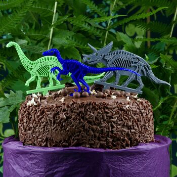 Dinosaur Cake Topper Trio, 5 of 5