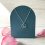 Silver Cancer Zodiac Sign Necklace In A Keepsake Tin, thumbnail 2 of 10