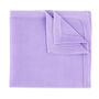 Wedding Handmade Polyester Knitted Tie In Pastel Purple, thumbnail 3 of 6