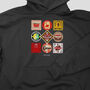 Man United Beer Mats Hoodie, thumbnail 2 of 6