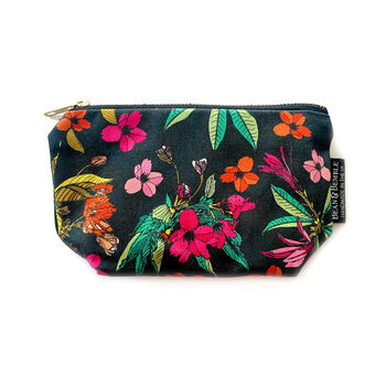 Washable Makeup Bag Colourful Floral Cherry Blossom, 9 of 10
