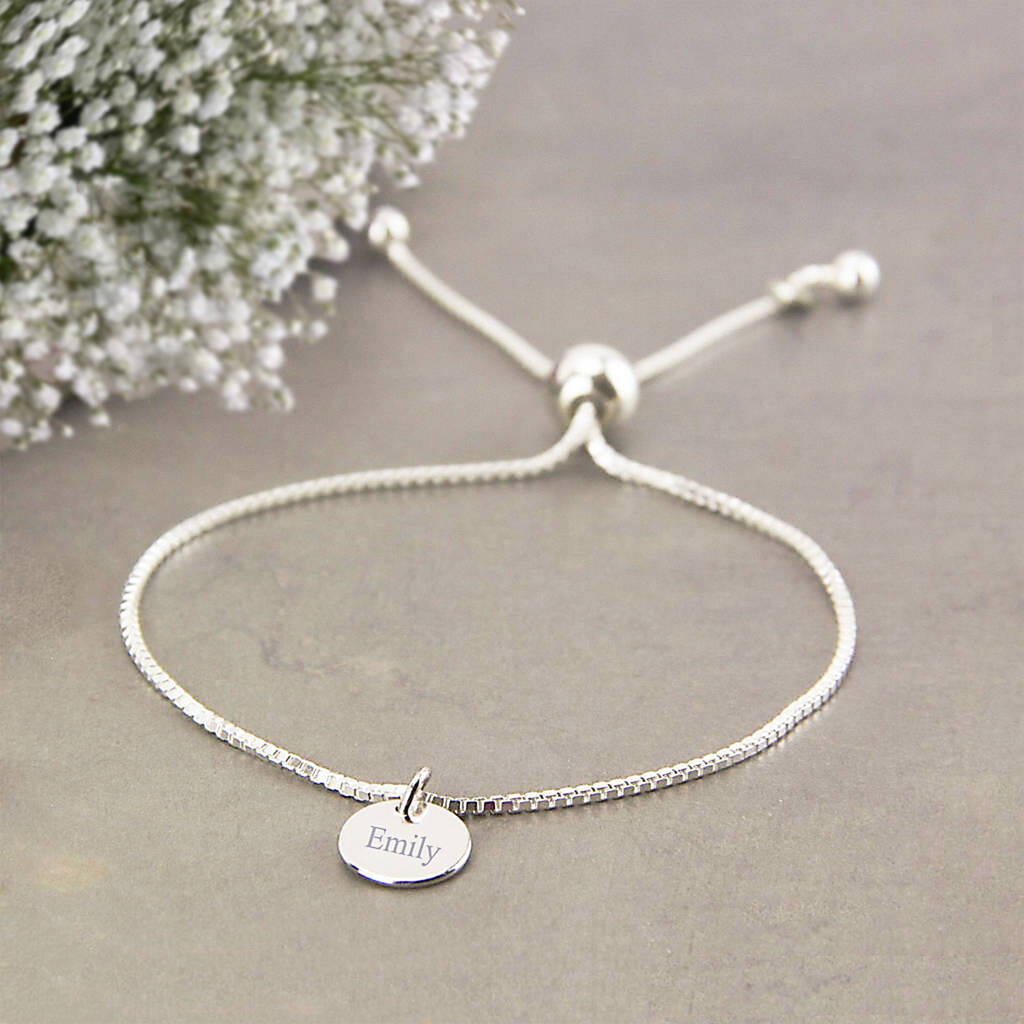 Daisy Flower Silver Delicate Bracelet – Maree London Jewellery