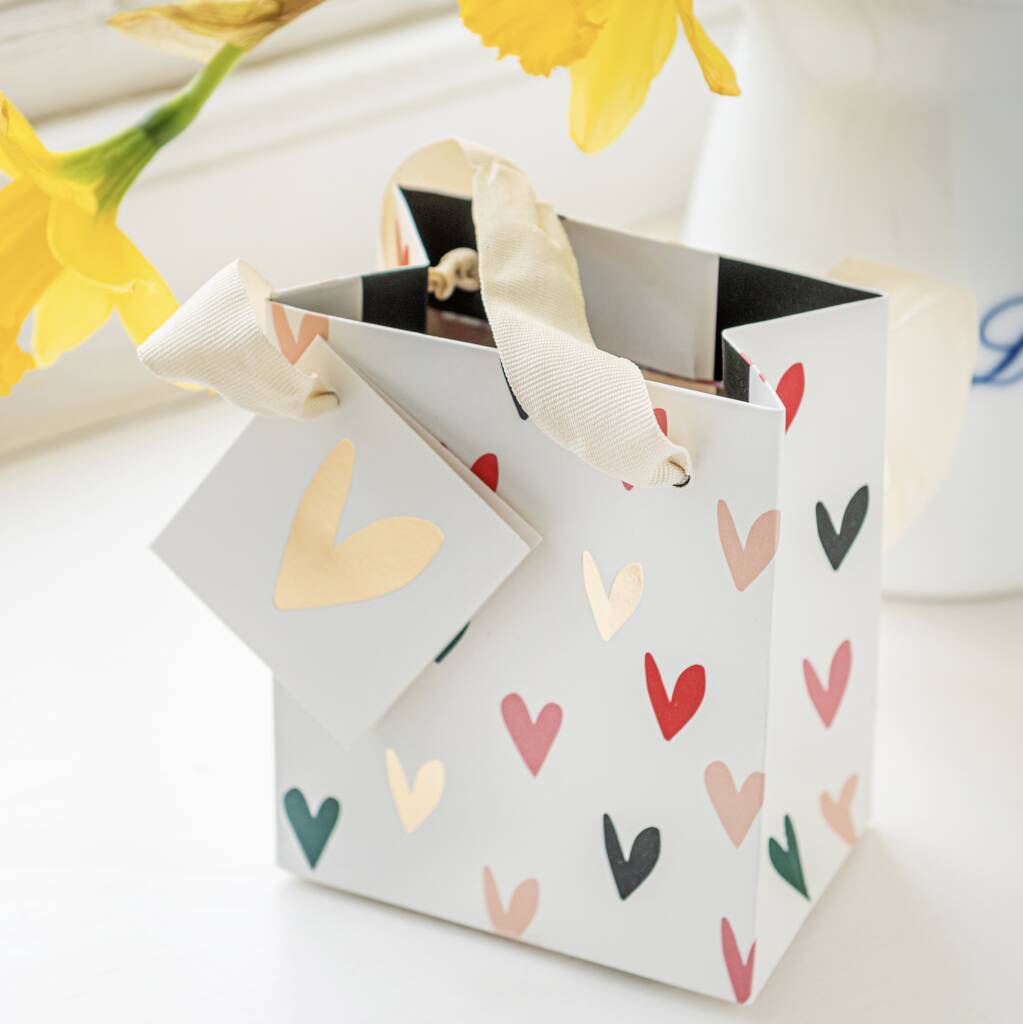 Mini Heart Gift Bag, 1 of 3