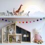 White Cloud And Rainbow Baby Mobile, thumbnail 4 of 4