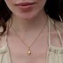 18ct Gold Fox Charm Necklace, thumbnail 3 of 6