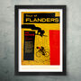 De Ronde Tour Of Flanders Puppeteer Cycling Poster, thumbnail 1 of 4