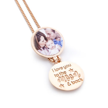 I Love You To The Moon And Back Locket, 9 of 10