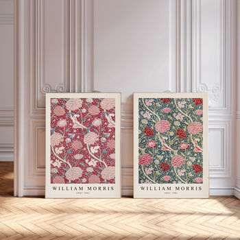 Set Of Two William Morris Cray 1884 Art Prints, 2 of 4