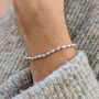 Nina Tiny Pearl And Bead Bracelet, thumbnail 1 of 3