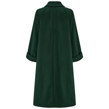 43' Swing Coat In Green Vintage 1940s Style, 2 of 3