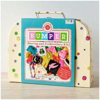 Kids Bumper Sewing And Embroidery Kit, 2 of 5