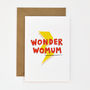 Wonder Womum Mothers Day Card, thumbnail 2 of 2
