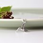Silver Hummingbird Necklace, thumbnail 3 of 9