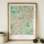 Personalised Watercolour Route Map Art For Any Run, thumbnail 5 of 7